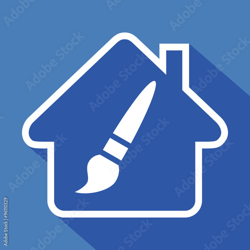 Logo maison et travaux.