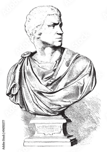 National Museum Florence, Brutus, unfinished bust, by Michelange