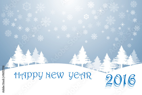 Happy new year card