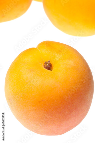 apricot isolated