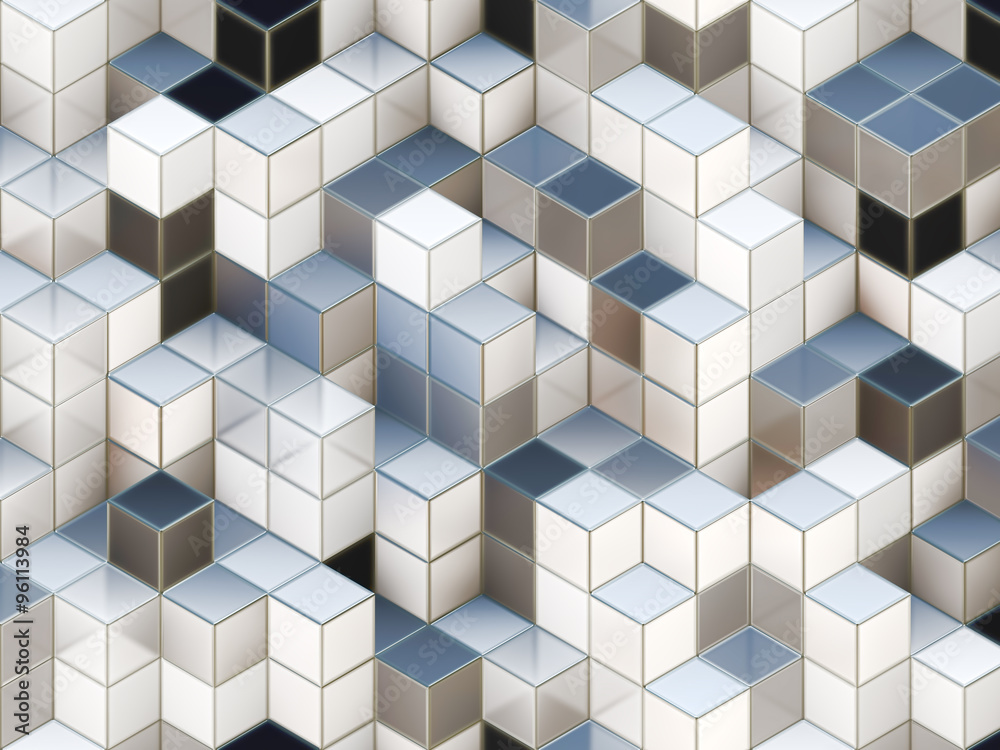 3D cubes abstract background 3D cubes abstract background