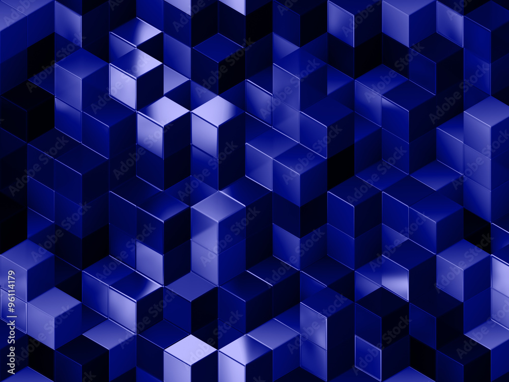 3D cubes abstract background 3D cubes abstract background