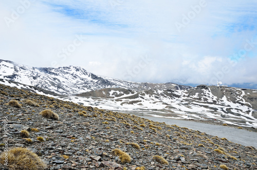 Andalusian Sierra Nevada in spring