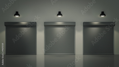 Foto Shutter door or rolling door