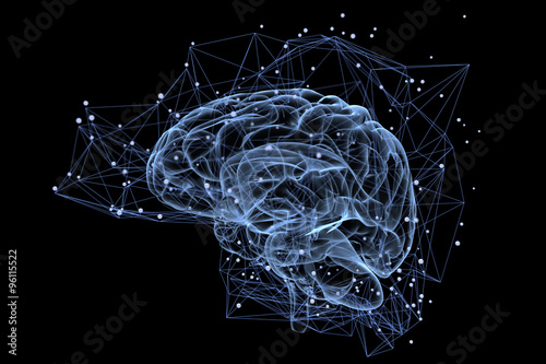 Canvas-taulu Brain activity