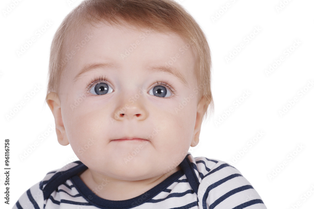 cute little boy on white background cute little boy on white background