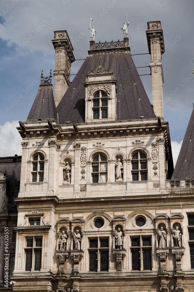 Fototapeta premium Hotel de Ville Paris