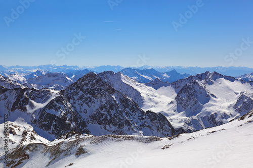 Mountains ski resort - Innsbruck Austria © Nikolai Sorokin