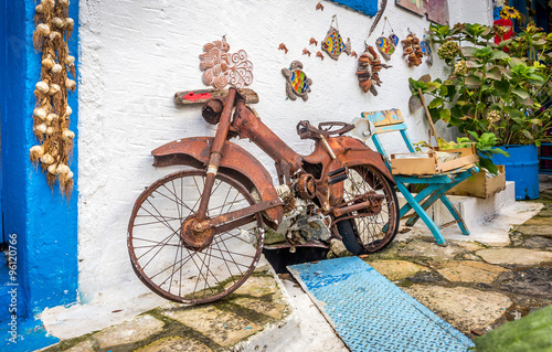 Old rusty bike photo