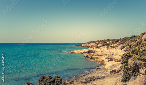 Greek coastline