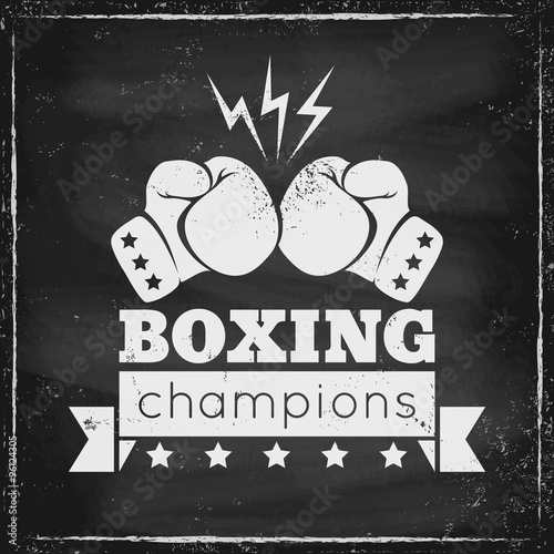 logo for a boxing