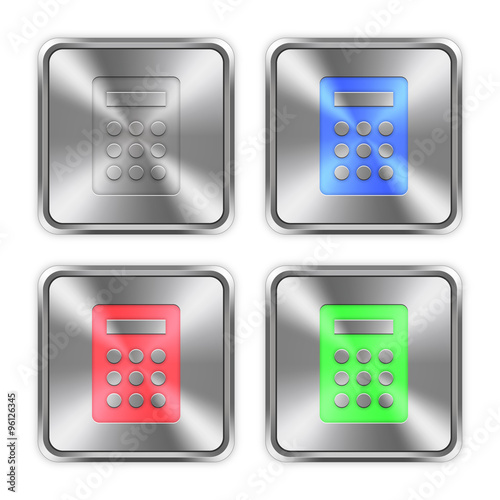 Color calculator steel buttons