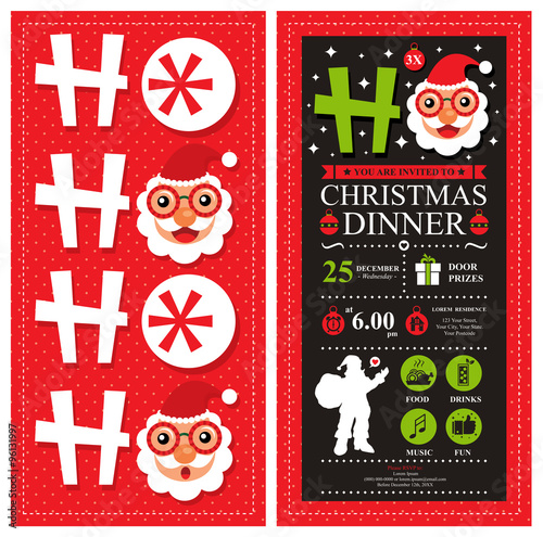 Christmas Invitation Card