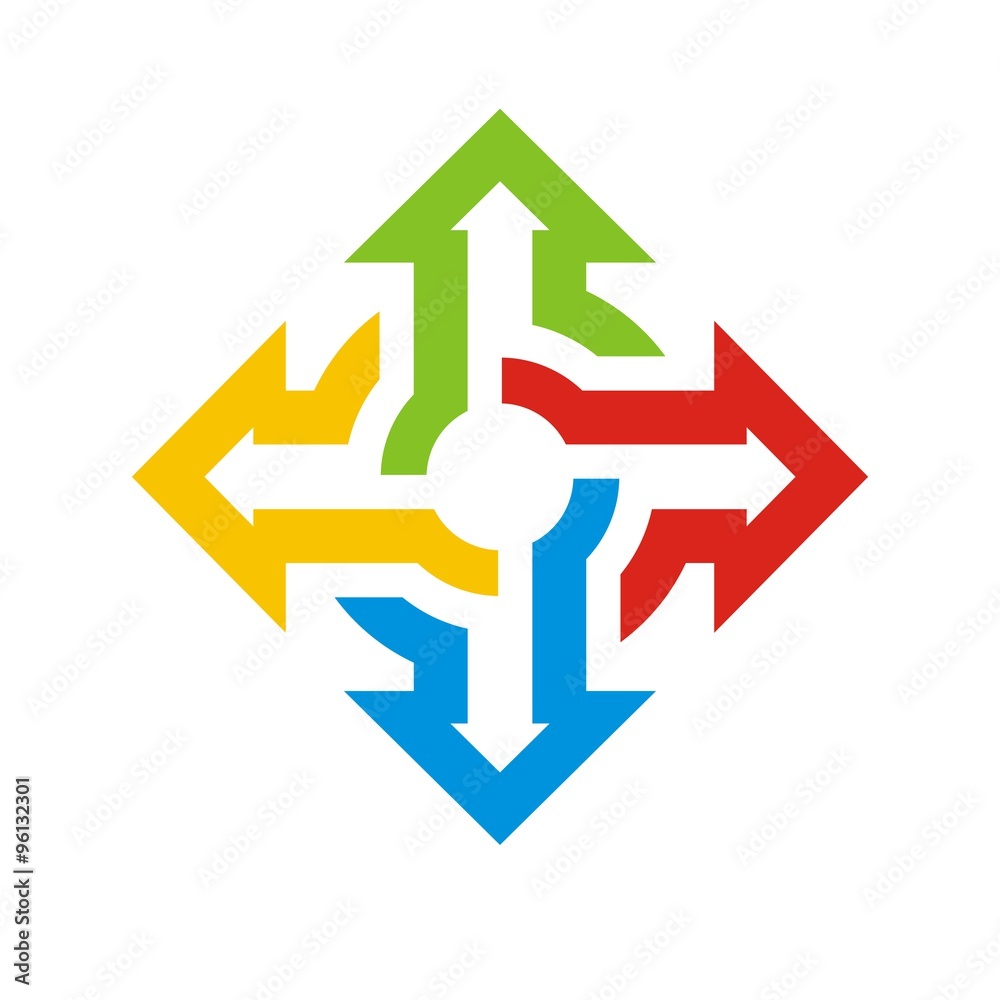 cross arrow cross arrow