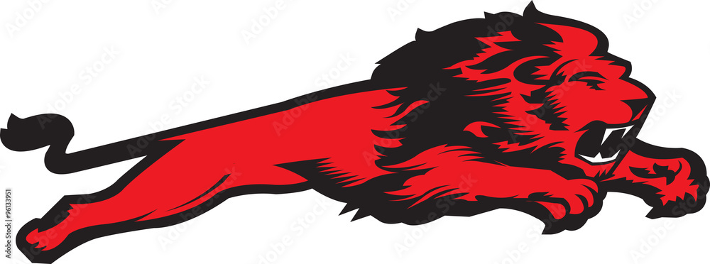 Naklejka premium LIONS