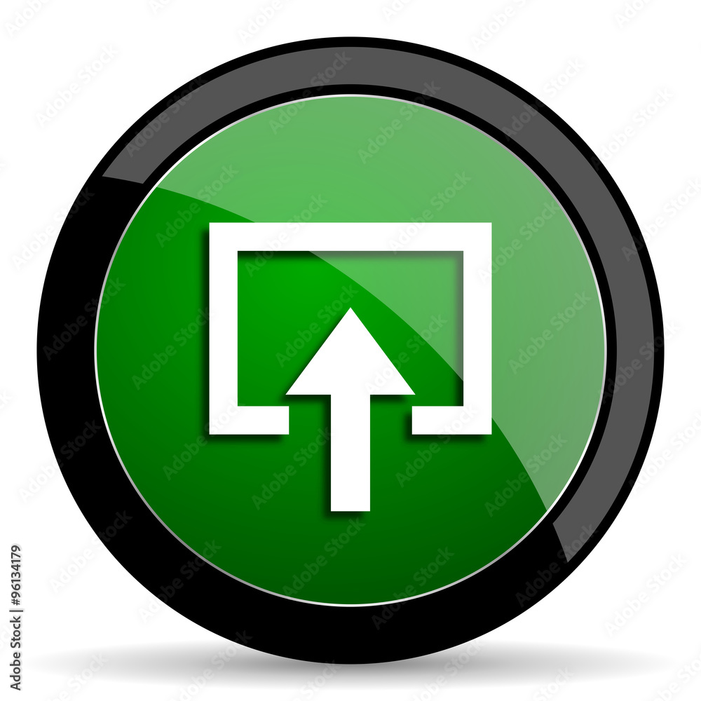 enter green web glossy icon with shadow on white background enter green web glossy icon with shadow on white background