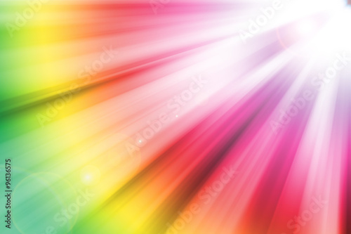 Colorful ray glitter sparkle defocused rays lights