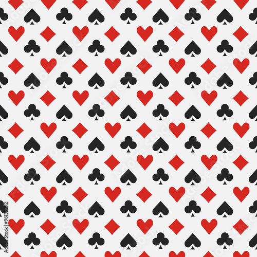 Background with card suits