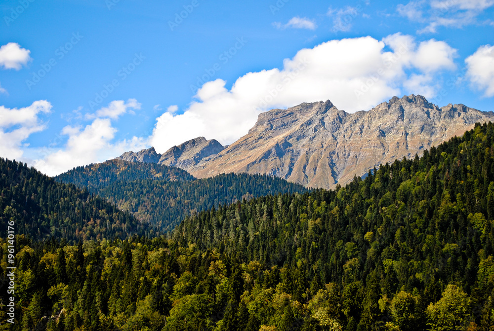 Abkhazian mountain