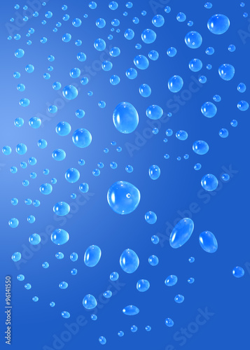 Water Drops Background