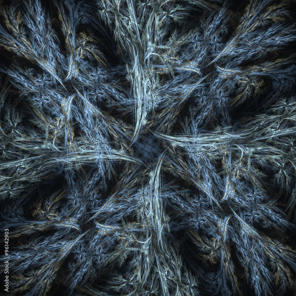 Obraz premium Fractal pattern, art background for creative design. 