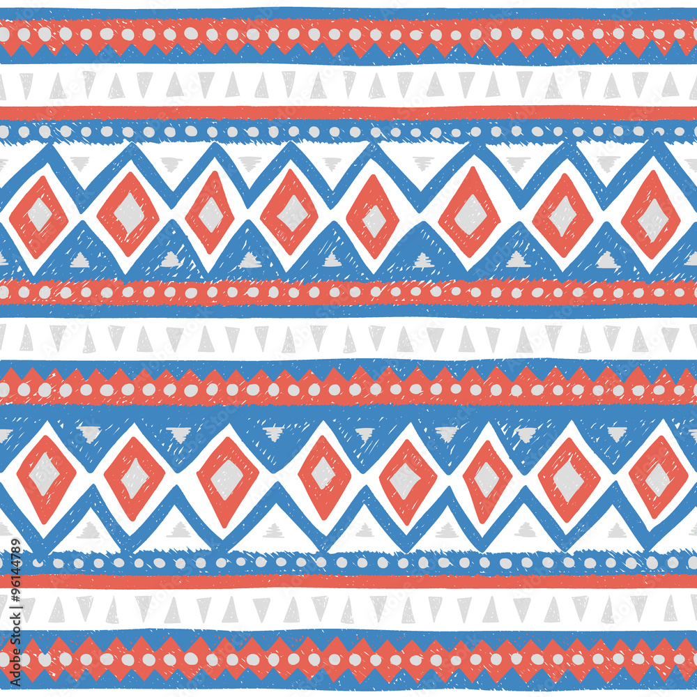 Seamless ethnic pattern. Seamless ethnic pattern.
