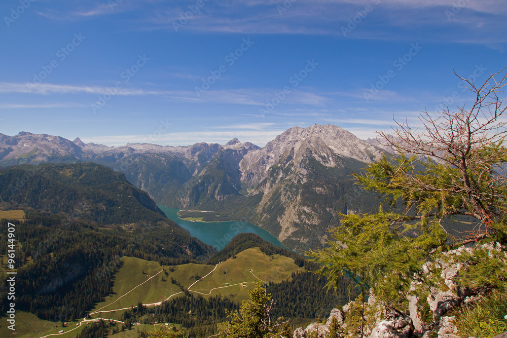 View on a lake