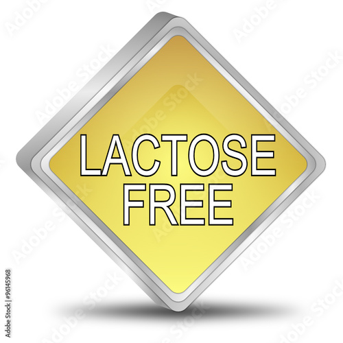 Lactose free Button