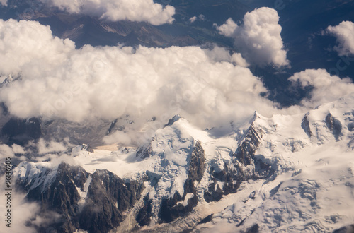 Alpen Luftbild