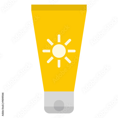 Sun cream icon
