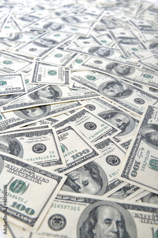 Background with money american hundred dollar bills Background with money american hundred dollar bills