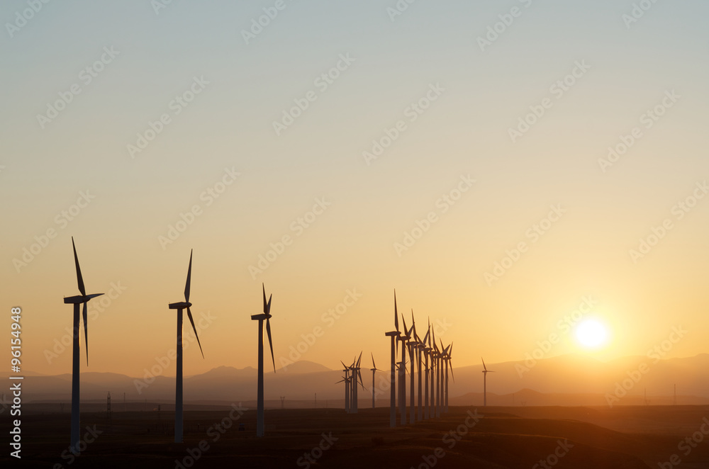 Obraz premium windmills