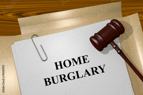 Home Burglary concept