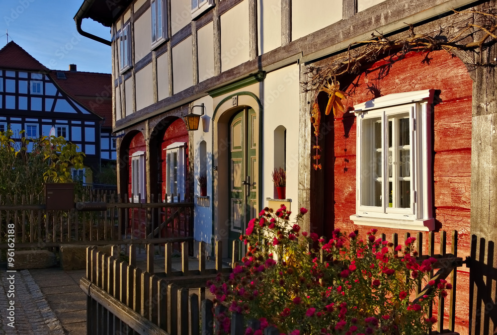 Umgebindehaus - half-timbered house 10