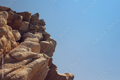 Rock against the sky