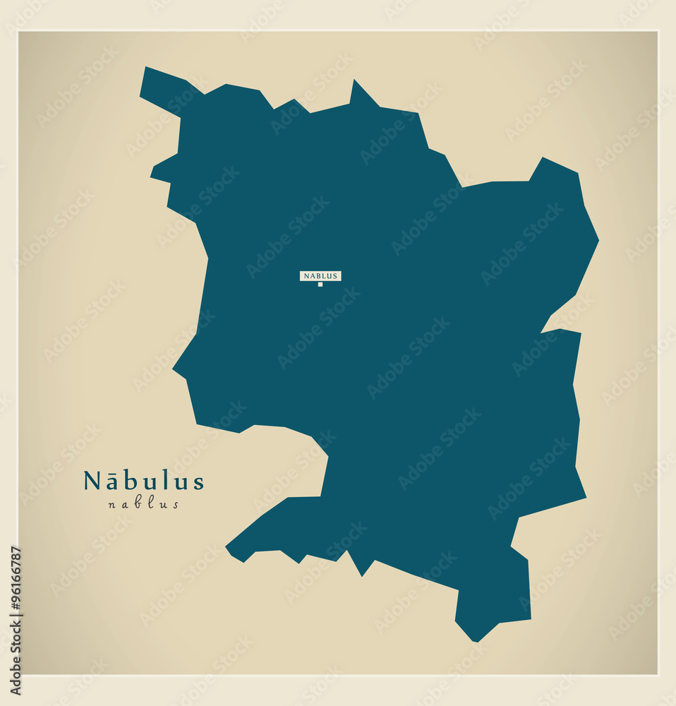 Modern Map - Nabulus PS