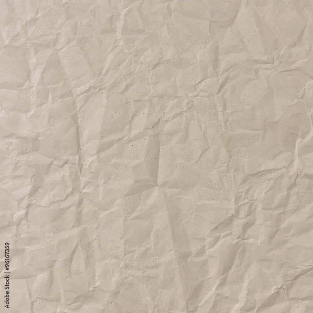 Crumpled white paper background Crumpled white paper background