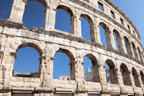 Pula is the largest city in Istria  arena 