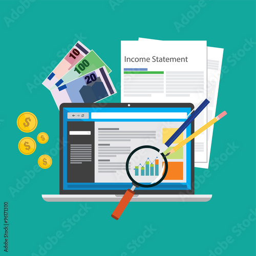 income statement accounting software money 