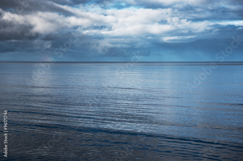 Clouds over baltic sea.