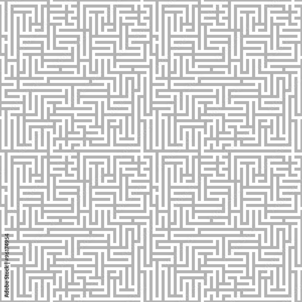 Abstract background - maze (seamless pattern) Abstract background - maze (seamless pattern)