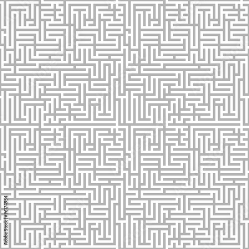 Abstract background - maze (seamless pattern)