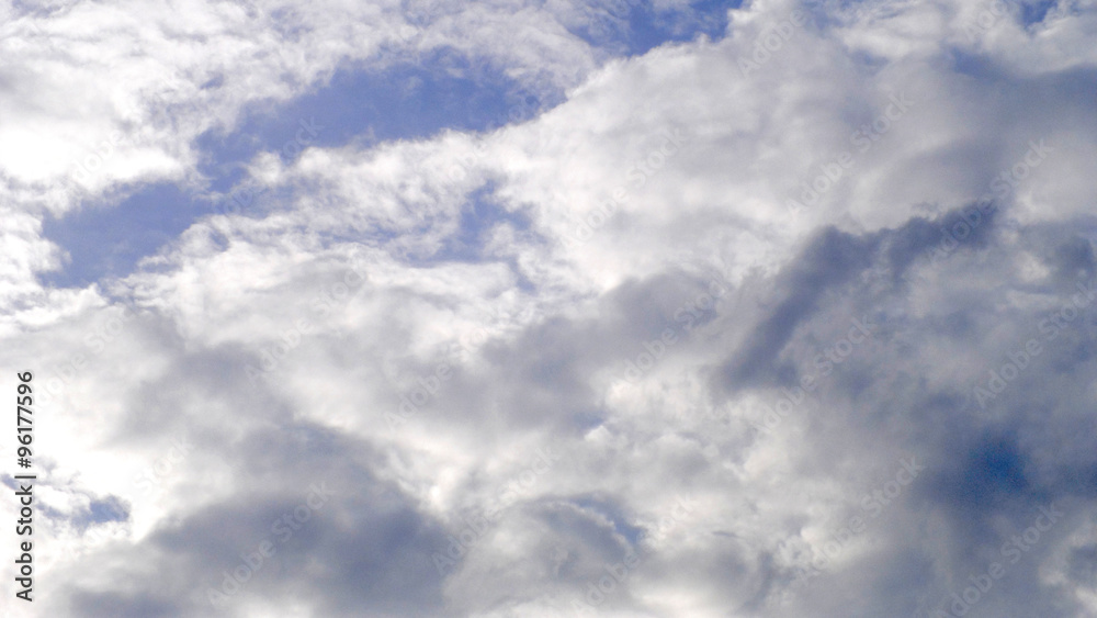 Obraz premium blue sky and beautiful clouds