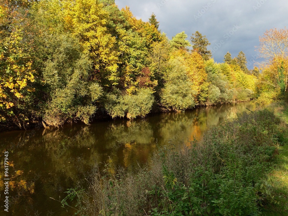 Wasser nährt die Natur