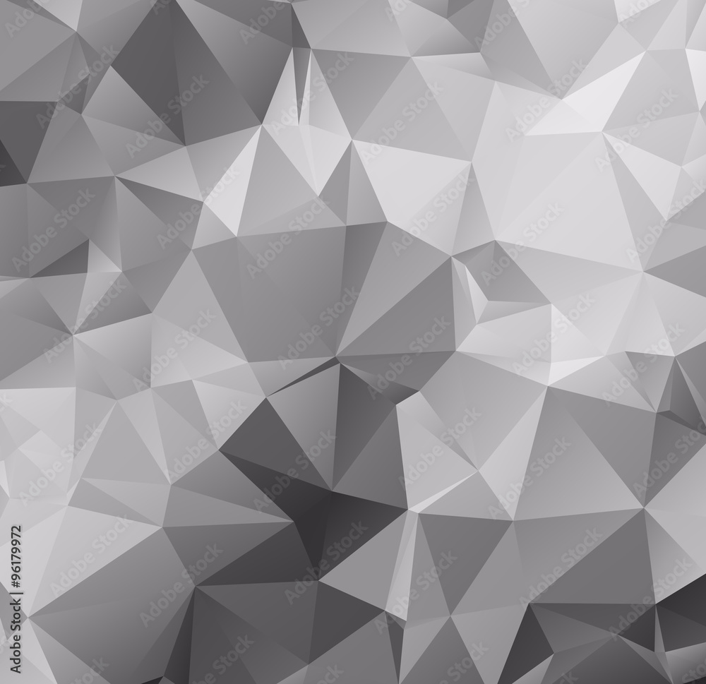 Grey and white triangular modern background Grey and white triangular modern background