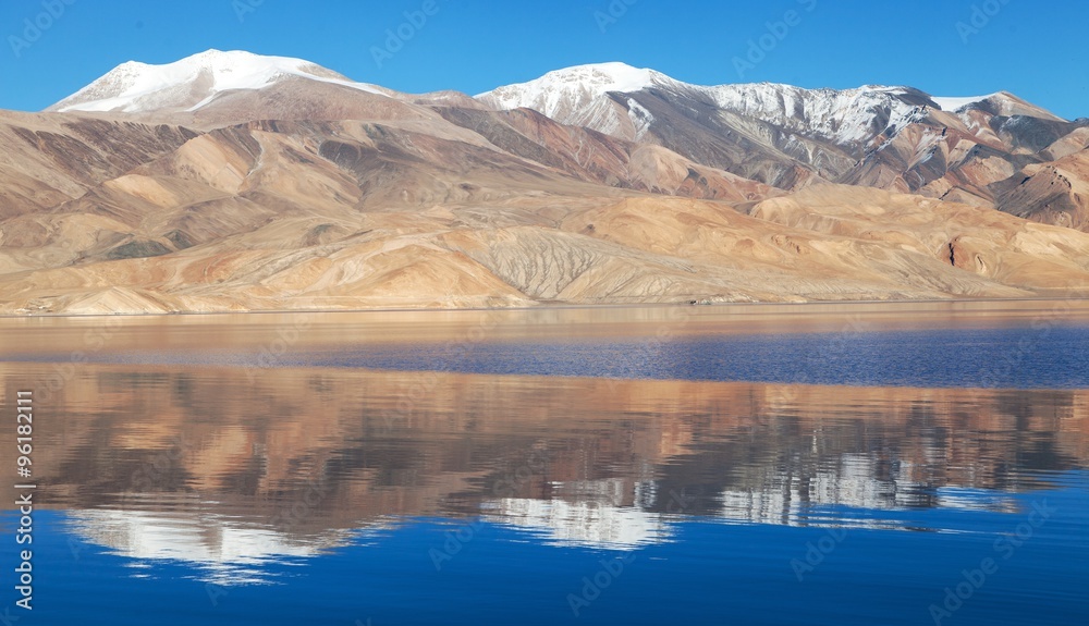 Tso Moriri lake in Rupshu valley - Ladakh