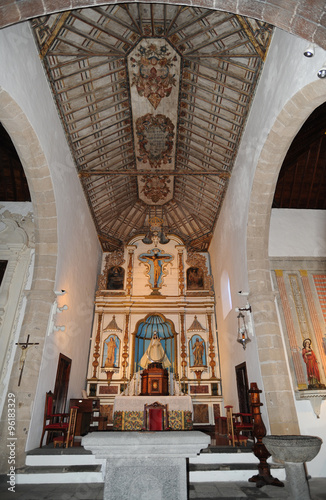 Choeur de l'église Notre-Dame des Remèdes à Yaiza à Lanzarote