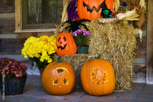 Obraz na plátně Halloween Display