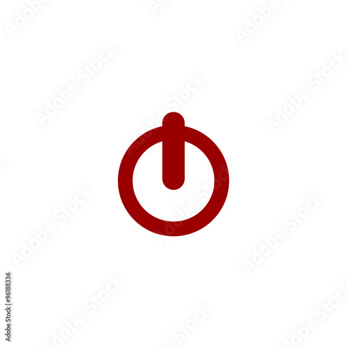 Color switch button line icon