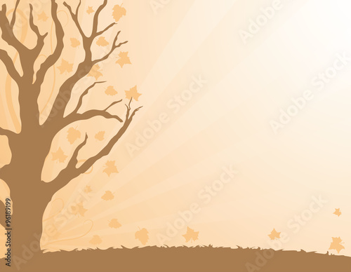 Autumn Leaves border
